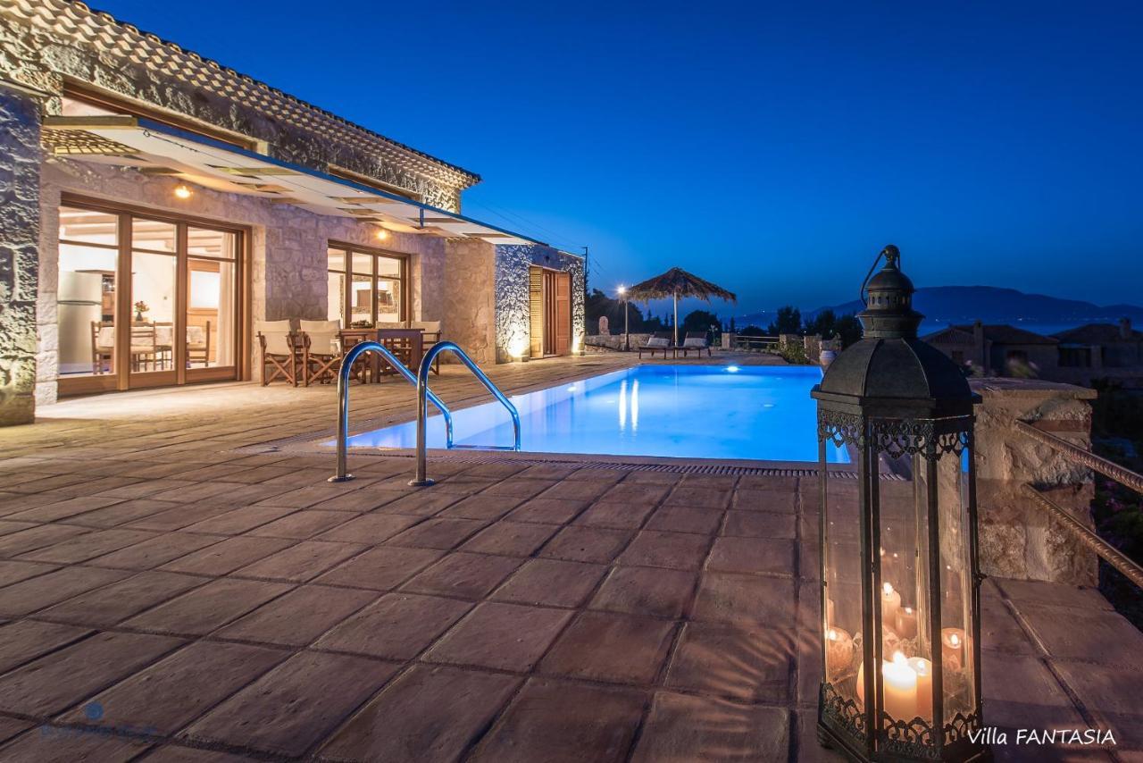 Blue Caves Villas - Exceptional Villas With Private Pools Direct Access To The Sea Korithion Ruang foto